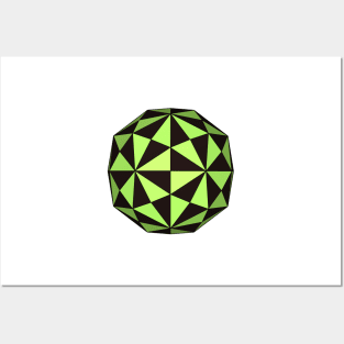 Gmtrx Seni Lawal Disdyakis triacontahedron Posters and Art